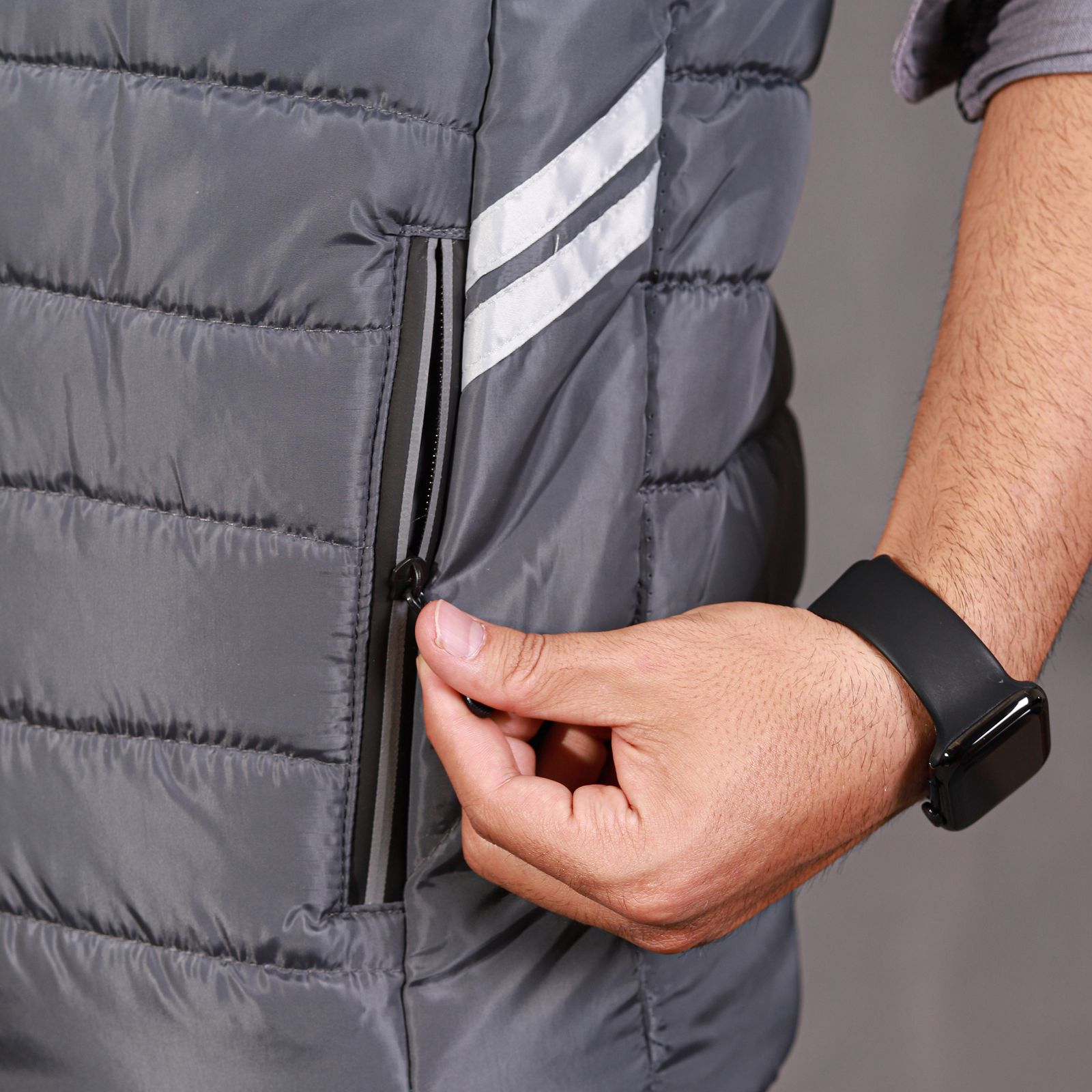 جلیقه مردانه مدل پافر دو رو کد SH - - 72