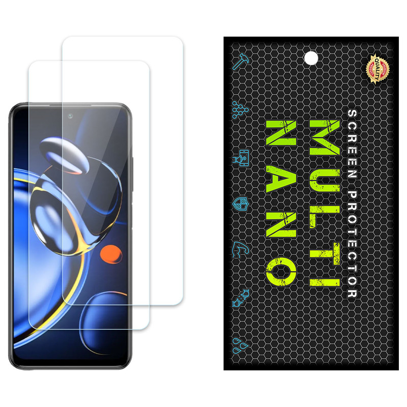 محافظ صفحه نمایش مولتی نانو مدل X-S2N مناسب برای گوشی موبایل شیائومی Redmi Note 11 SE بسته دو عددی