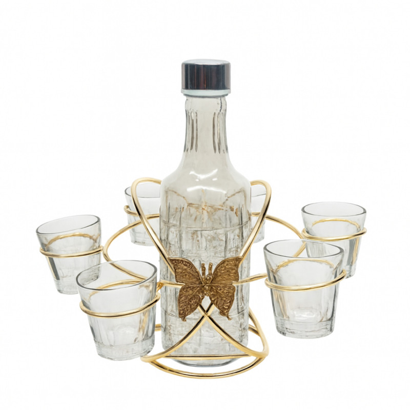 سرویس تنگ و فنجان 7 پارچه مدل منظومه و فروغ