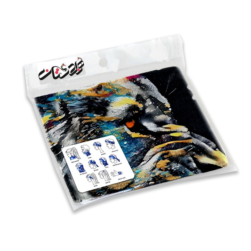 اسکارف ورزشی هزاردستان مدل das25