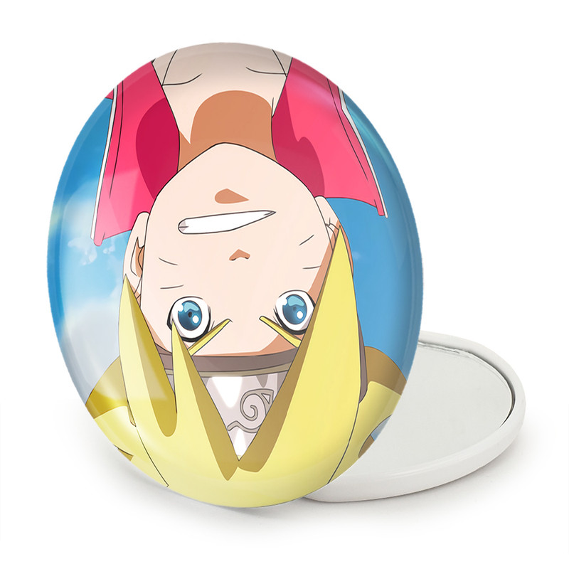 آینه جیبی خندالو طرح بوروتو اوزوماکی انیمه بوروتو Boruto مدل تاشو کد 15757 آینه جیبی خندالو طرح بوروتو اوزوماکی انیمه بوروتو Boruto مدل تاشو کد 15757