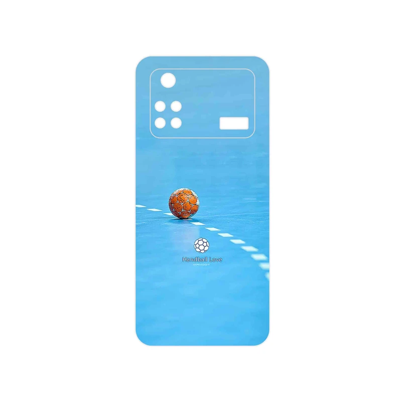 برچسب پوششی ماهوت مدل Handball مناسب برای گوشی موبایل شیائومی Poco M4 Pro 4G