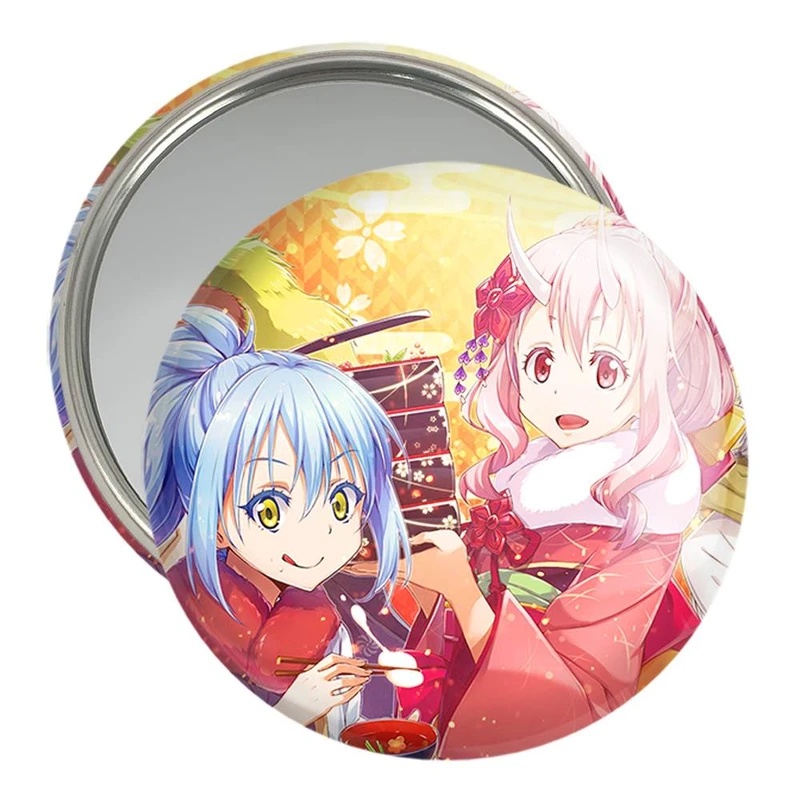 آینه جیبی خندالو مدل شونا و ریمورو انیمه اسلایم  کد 13118