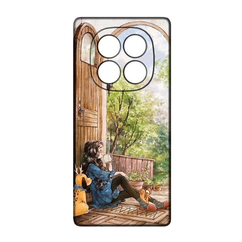 کاور طرح دخترانه کد 299 مناسب برای گوشی موبایل شیائومی Redmi Note 14 Pro 5G