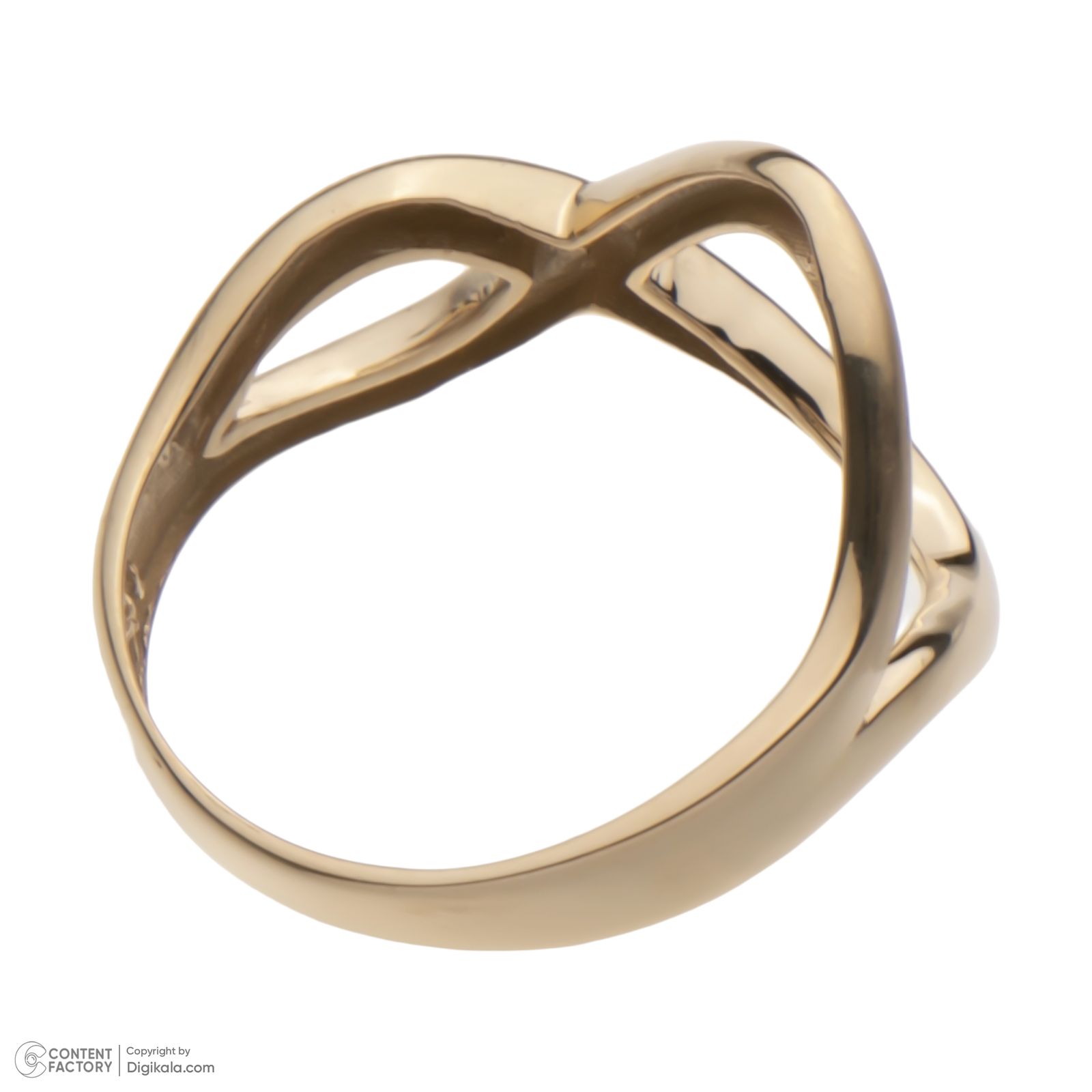 انگشتر طلا 18 عیار زنانه مایا ماهک مدل MR1288 سایز 54 - - 2