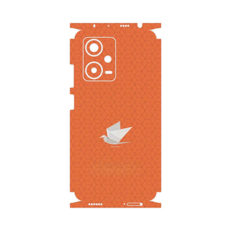 برچسب پوششی ماهوت مدل Minimalist origami bird-FullSkin مناسب برای گوشی موبایل شیائومی Redmi Note 12 Pro Plus