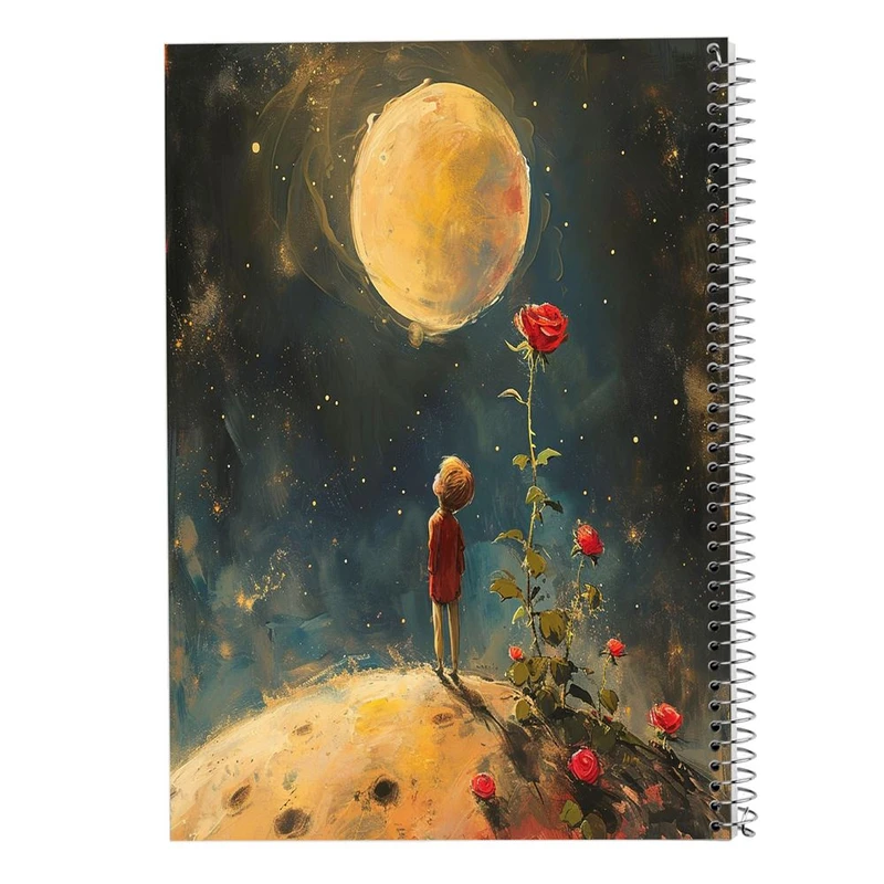 دفتر لیست خرید 50 برگ مدوپد مدل شازده کوچولو (The Little Prince) کد DF15549