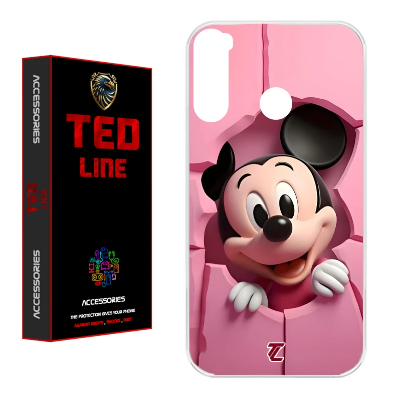 کاور تد لاین طرح عروسک کد 1108 مناسب برای گوشی موبایل شیائومی Redmi Note 8