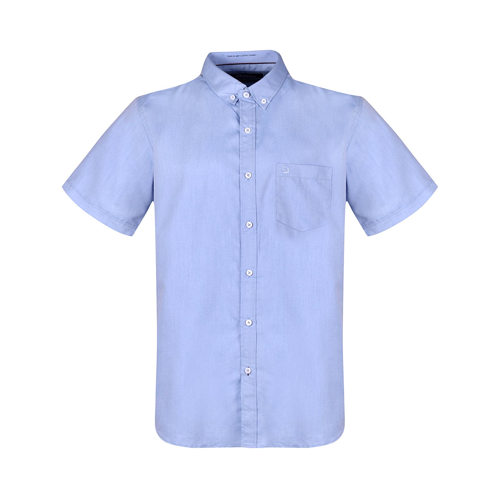 پیراهن آستین کوتاه مردانه بادی اسپینر مدل 1106 کد 2 رنگ آبی -  - 1