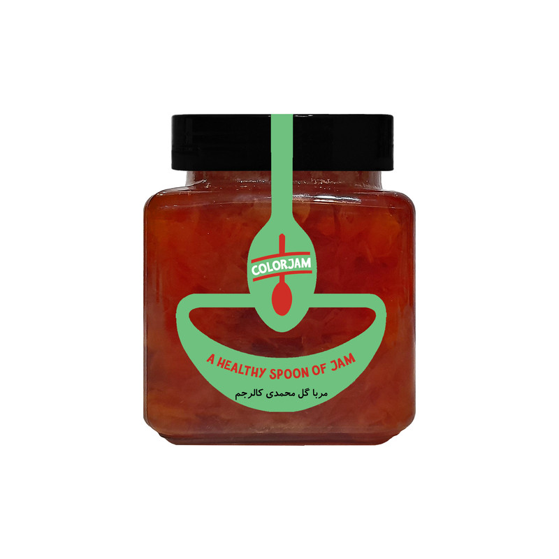 مربا گل محمدی کالرجم - 500 گرم