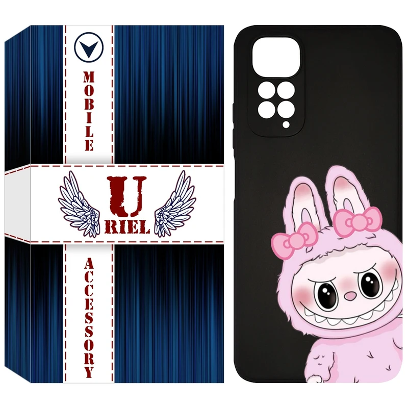 کاور یوریل مدل KSH کد 118 طرح عروسک لبوبو مناسب برای گوشی موبایل شیائومی Redmi Note 11 4G / Note 11S