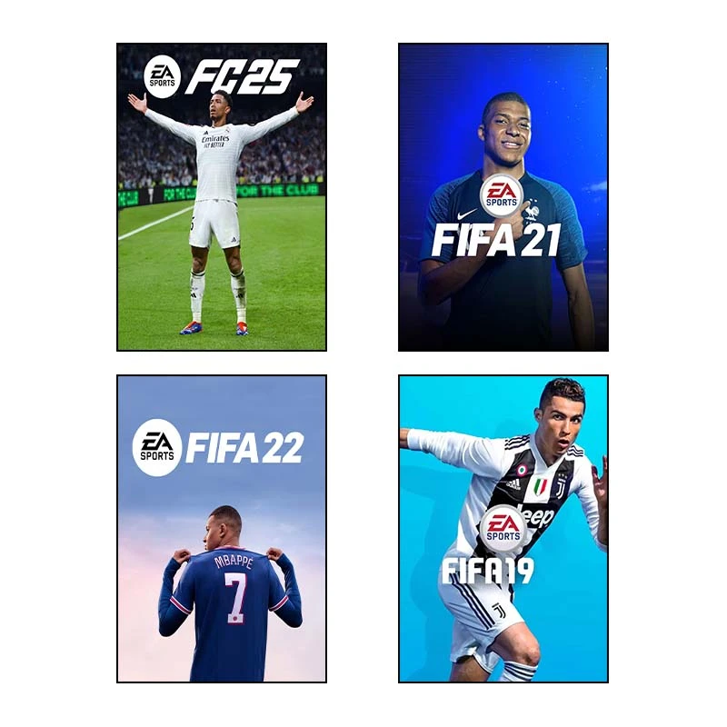 تابلو شاسي کارنيکا طرح فیفا FIFA کد 47807 مجموعه 4 عددی