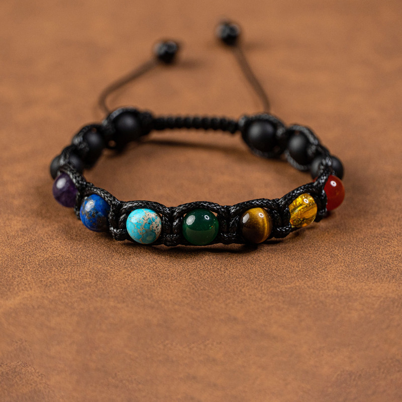 دستبند زنانه ملوژیک مدل هفت چاکرا کد 101005531