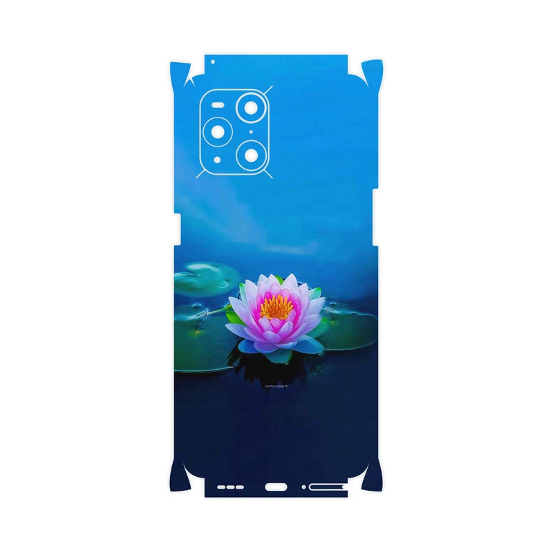 برچسب پوششی ماهوت مدل Lotus-FullSkin مناسب برای گوشی موبایل اپو Find X3 Pro