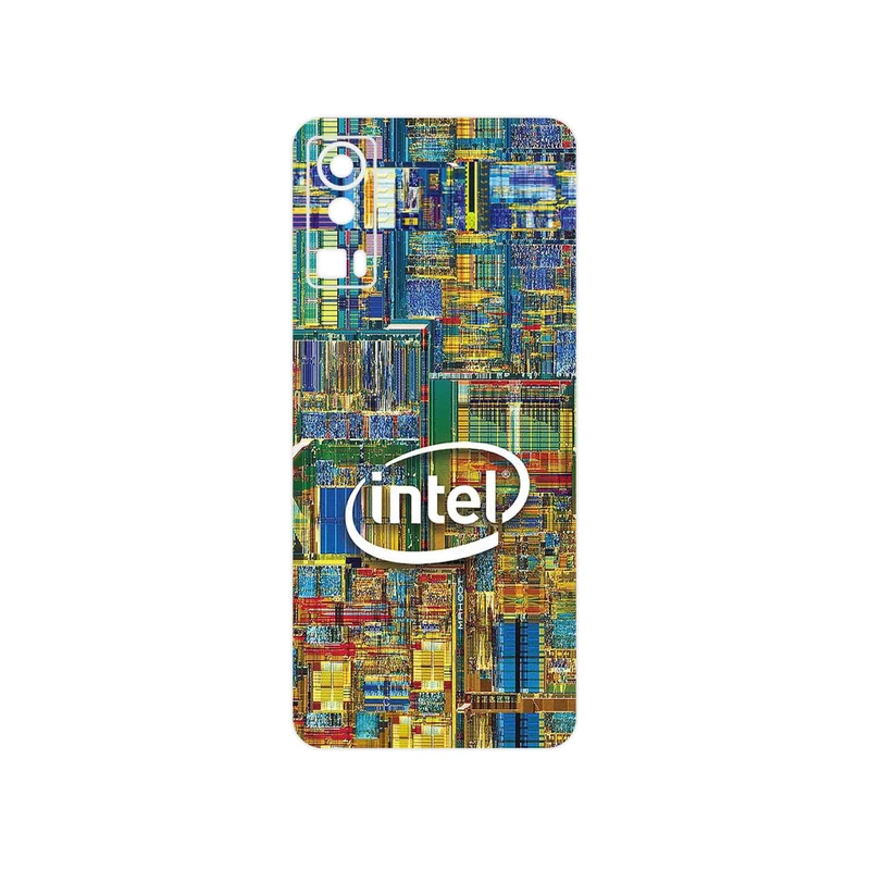 برچسب پوششی ماهوت مدل Intel مناسب برای گوشی موبایل جی پلاس X20