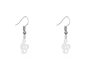 گوشواره زنانه هایکا طرح نت موسیقی مدل ha-239