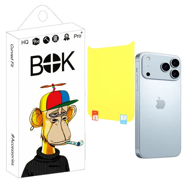 محافظ پشت گوشی بوک مدل TPU Virex مناسب برای گوشی موبایل اپل IPhone 17 pro max