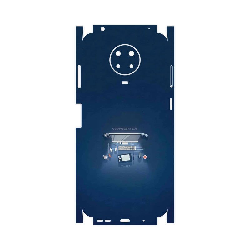 برچسب پوششی ماهوت مدل Programming 3-FullSkin مناسب برای گوشی موبایل نوکیا G20