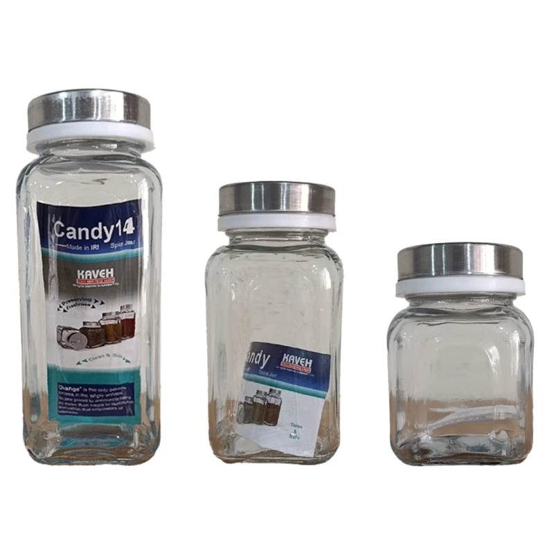 جا ادویه ای 3 پارچه کاوه مدل چرخشی