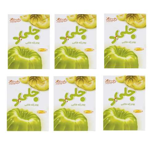 پودر ژله طالبی جلید دراژه - 100 گرم بسته 6 عددی