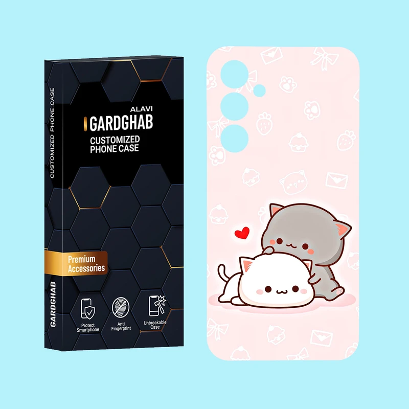 کاور گارد قاب علوی مدل عاشقانه مناسب برای گوشی موبایل سامسونگ Galaxy A55