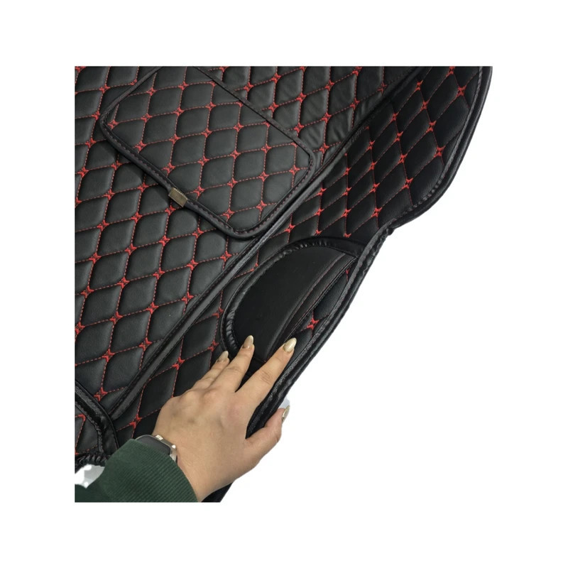 کفپوش پنج بعدی خودرو مدل چرم مناسب برای کیا سلتوس