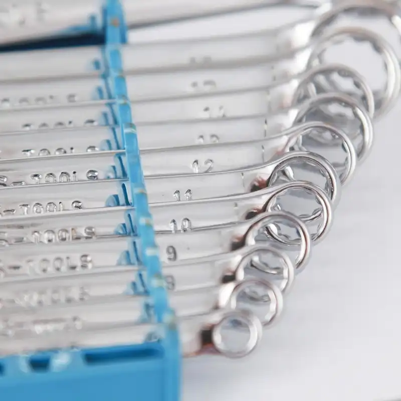 مجموعه 12 عددی آچار یکسر تخت و یکسر رینگی بی اس کد 00