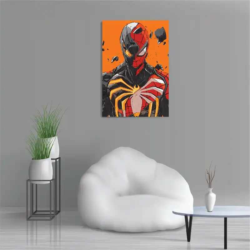 تابلو شاسی طرح اسپایدرمن مرد عنکبوتی Spiderman مدل M0696