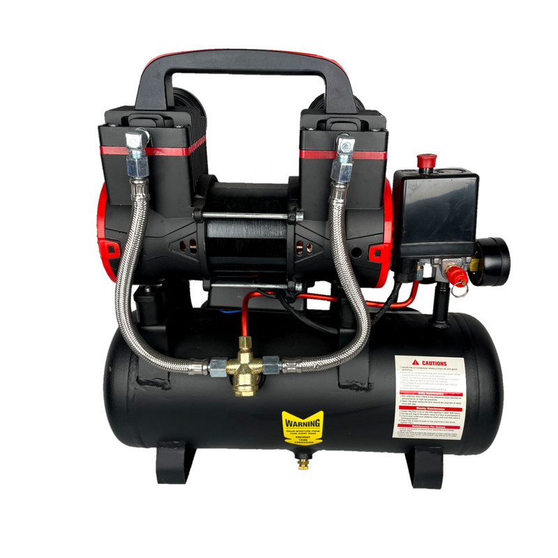 کمپرسور باد ادون مدل silent ظرفیت 10 لیتر