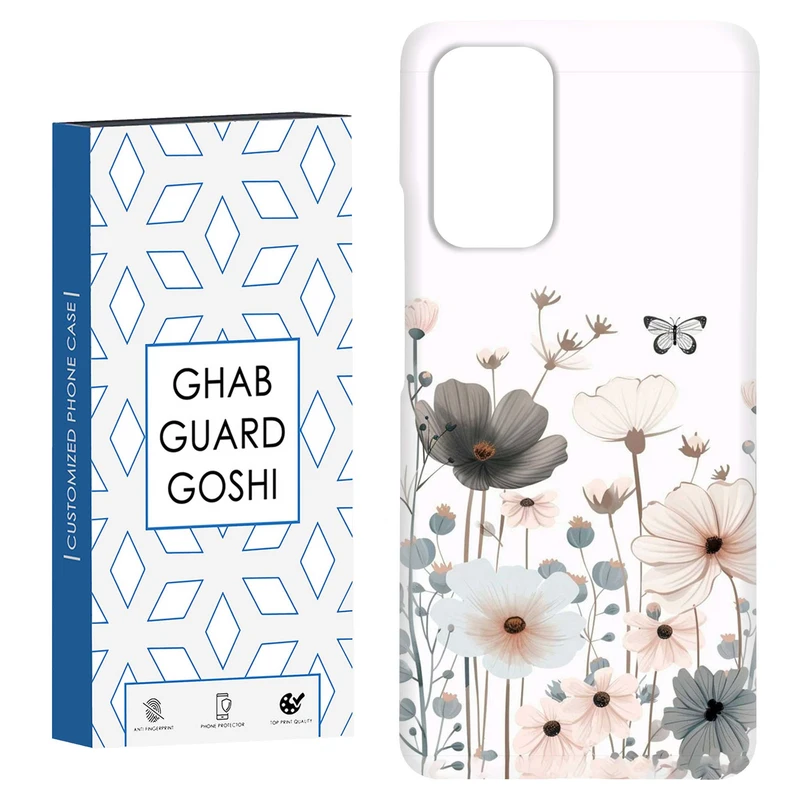 کاور قاب گارد گوشی طرح گل کد Dimo-135 مناسب برای گوشی موبایل شیائومی Redmi Note 9 4G / Redmi 9T
