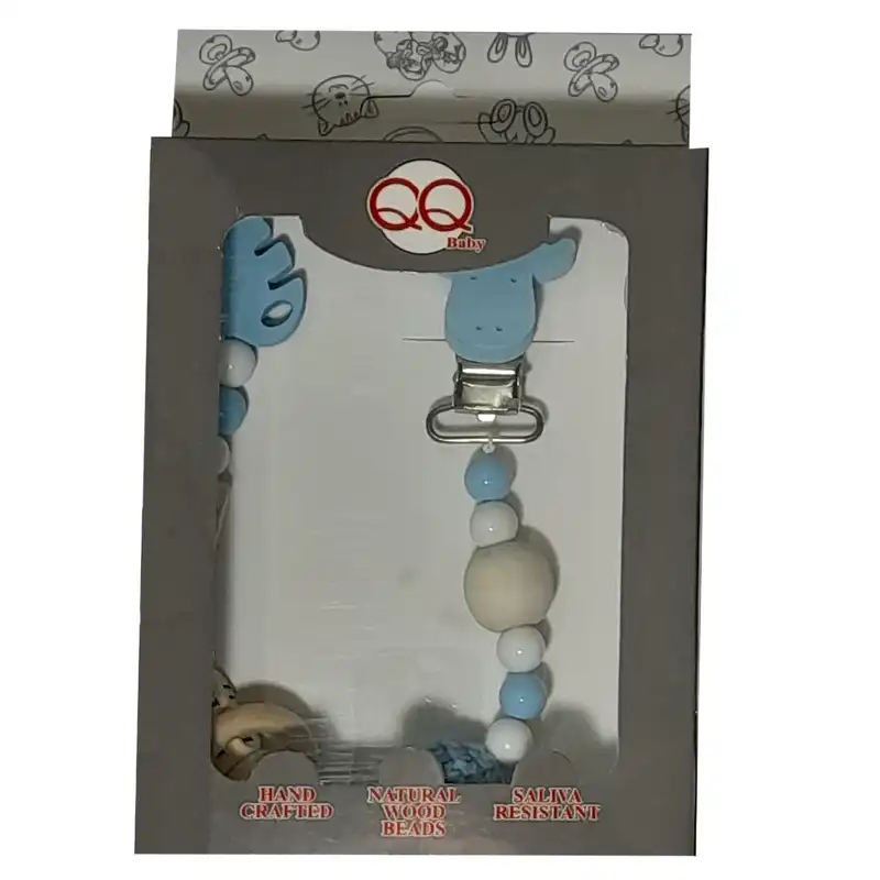 زنجیر پستانک مدل گاو و برگ کد 75