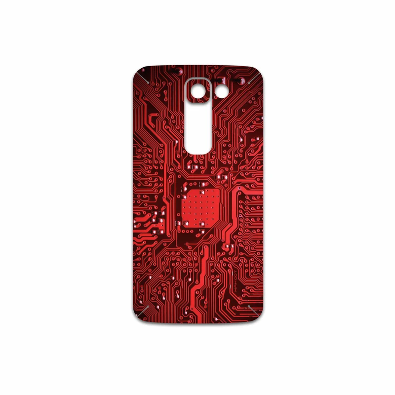 برچسب پوششی ماهوت مدل Red Printed Circuit Board مناسب برای گوشی موبایل ال جی G2 mini