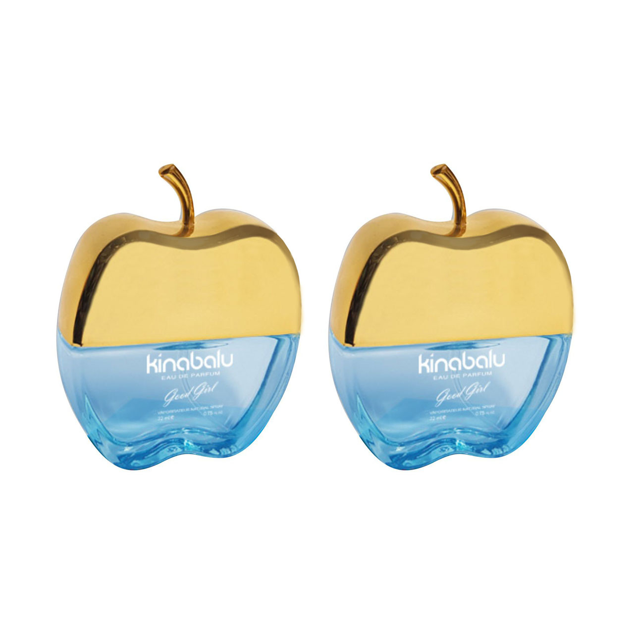 عطر جیبی زنانه کینابالو مدل good girl حجم 22 میلی لیتر مجموعه ۲ عددی