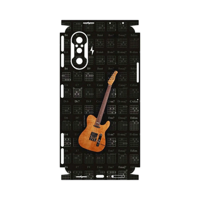 برچسب پوششی ماهوت مدل Guitar_Instrument-FullSkin مناسب برای گوشی موبایل شیائومی Redmi K40 Gaming