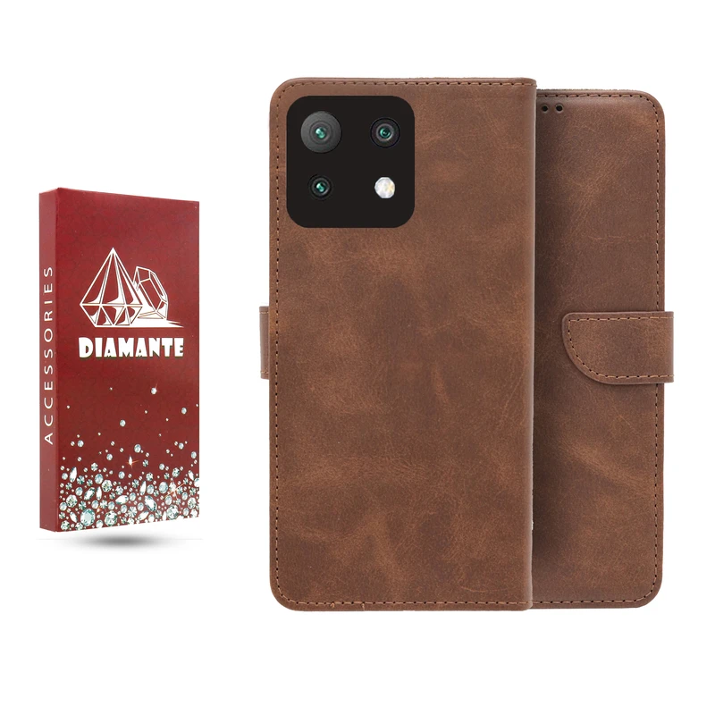 کیف کلاسوری دیامانته مدل چرم مناسب برای گوشی موبایل شیائومی Mi 11 Lite