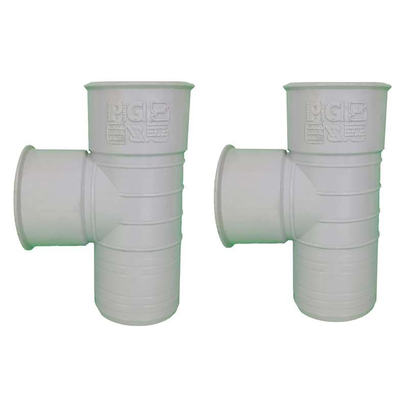 اتصال سه راهی پارسانا پلیمر گلپایگان مدل ۶۳-۹۰ بسته 2 عددی اتصال سه راهی پارسانا پلیمر گلپایگان مدل ۶۳-۹۰ بسته 2 عددی