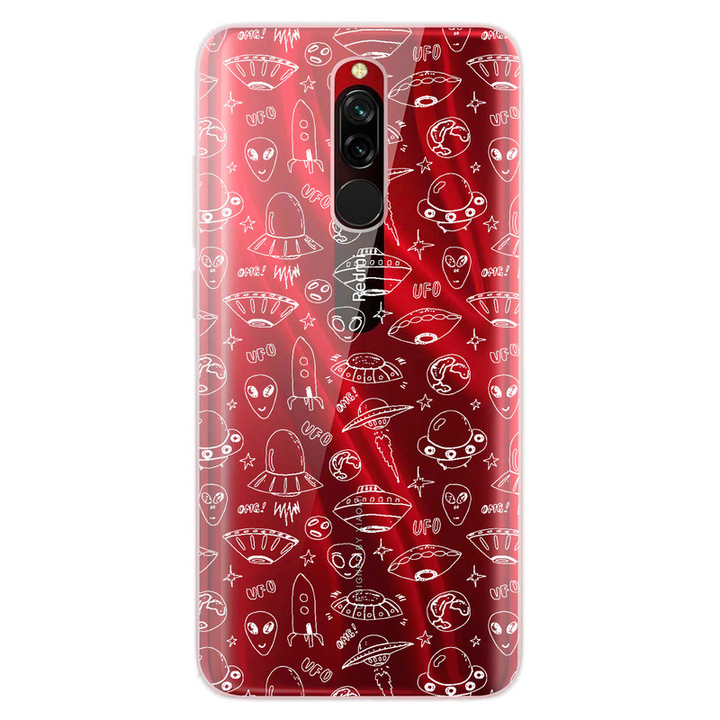 کاور مگافون طرح یوفو مدل C46-W مناسب برای گوشی موبایل شیائومی Redmi 8