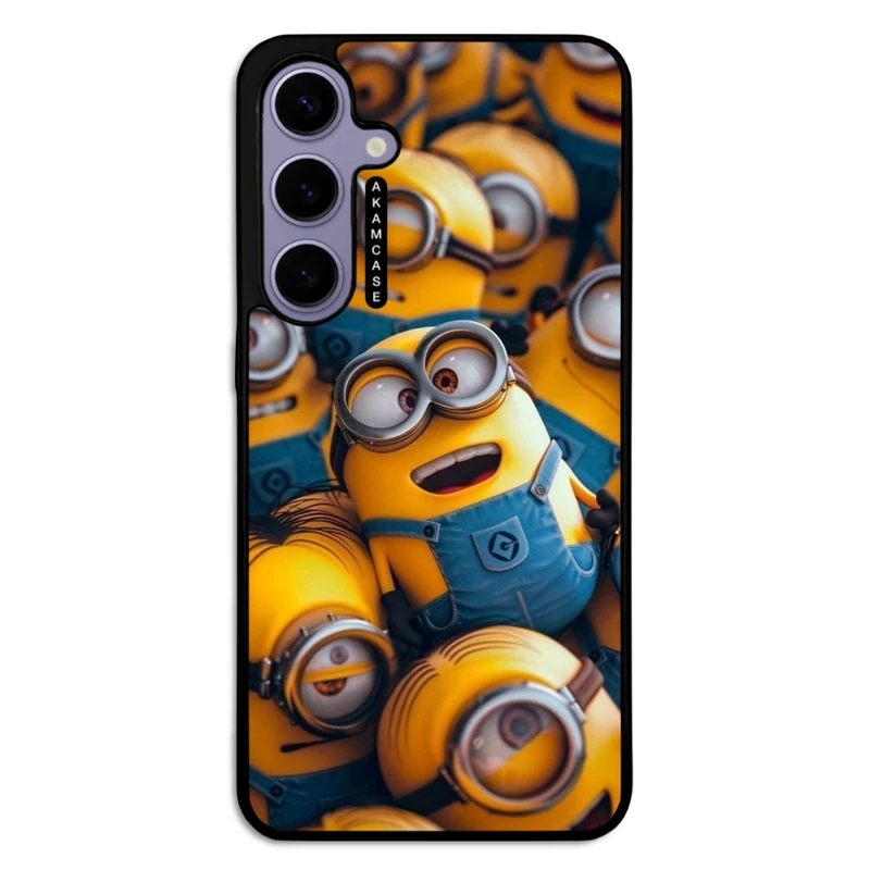 کاور آکام مدل AMC-WSGS24P-MINIONS1 مناسب برای گوشی موبایل سامسونگ Galaxy S24 Plus