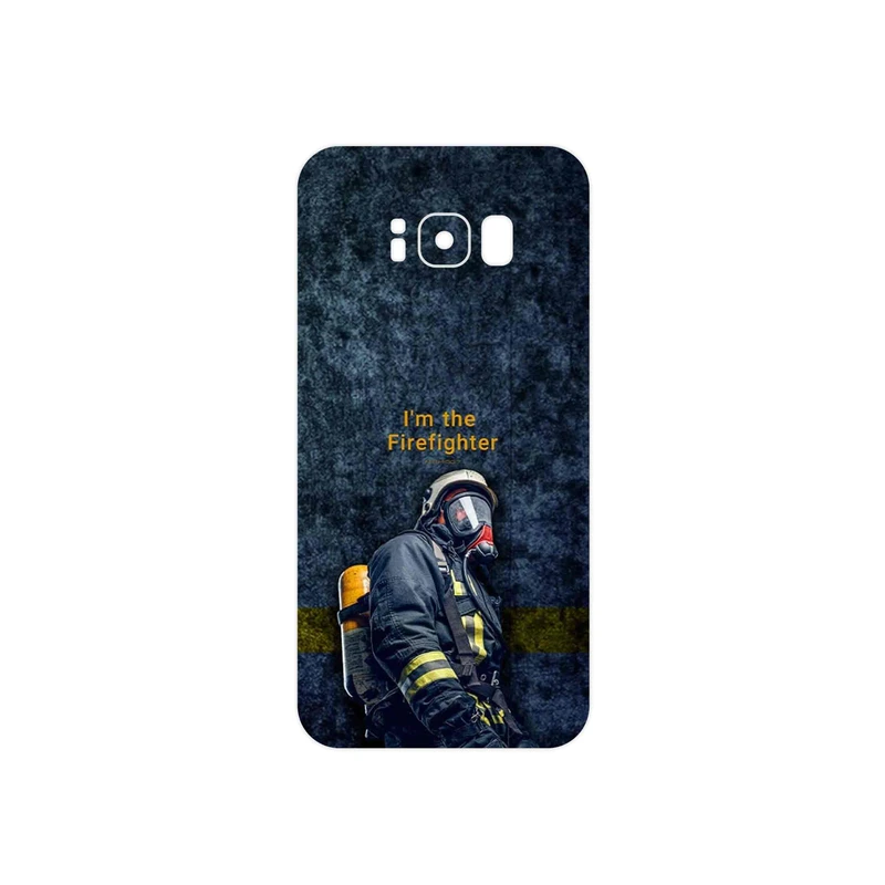 برچسب پوششی ماهوت مدل Firefighter مناسب برای گوشی موبایل سامسونگ Galaxy S8