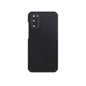 MAHOOT Black-Carbon-Fiber Cover Sticker for Samsung Galaxy S20