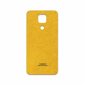 MAHOOT Mustard-Leather Cover Sticker for Xiaomi Redmi 10X