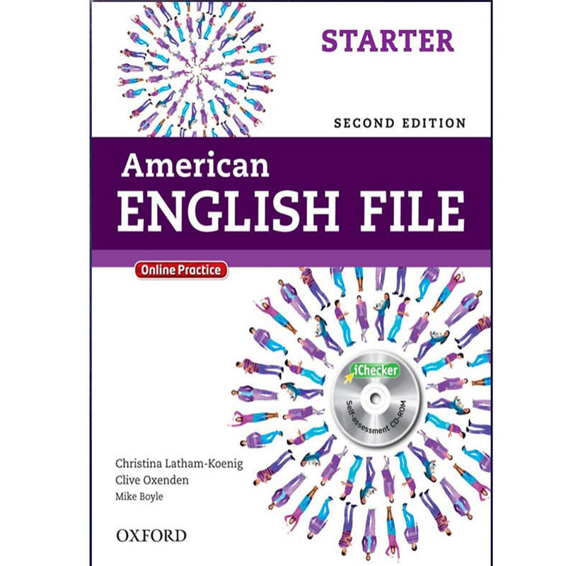 کتاب American English File Starter 2nd اثر جمعی از نویسندگان انتشارات هدف نوین