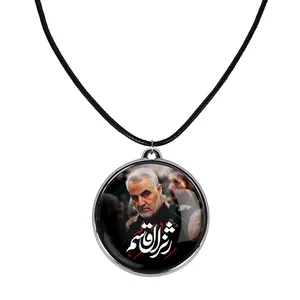 گردنبند خندالو مدل سردار قاسم سلیمانی کد 26072597