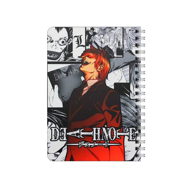 دفترچه یادداشت بامبیلیپ مدل چوبی طرح انیمه دفترمرگ کد 5041459