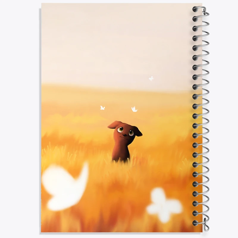 دفتر نقاشی 50 برگ خندالو طرح سگ بامزه کد F7313