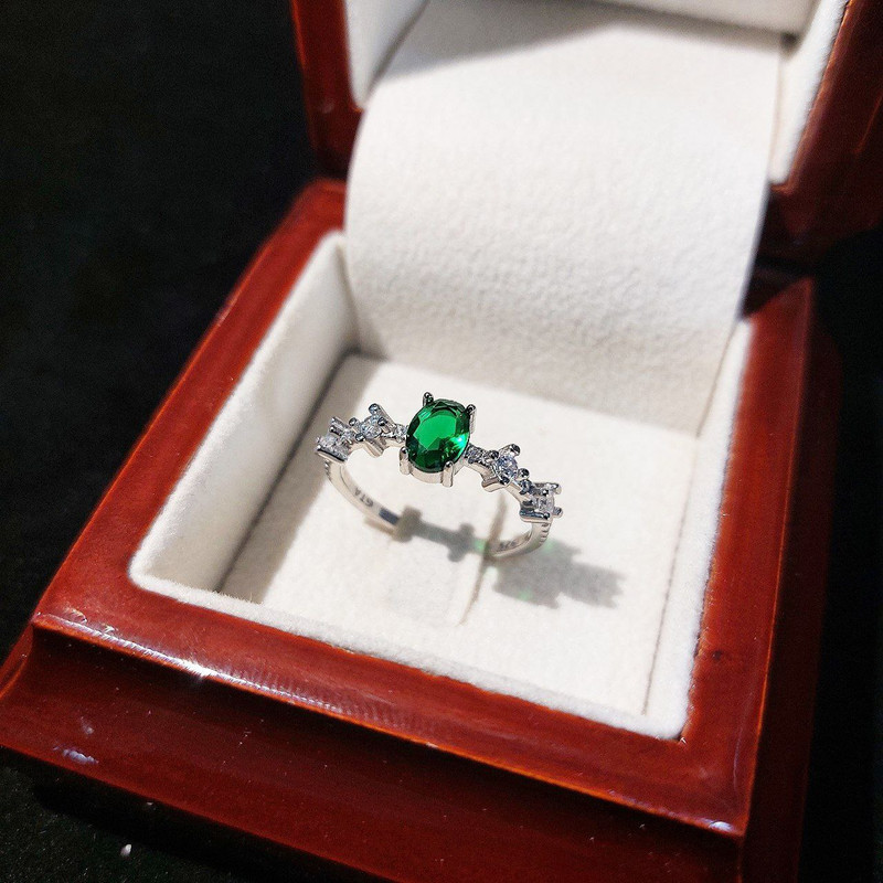 انگشتر نقره زنانه جی تی ای مدل جی نایس