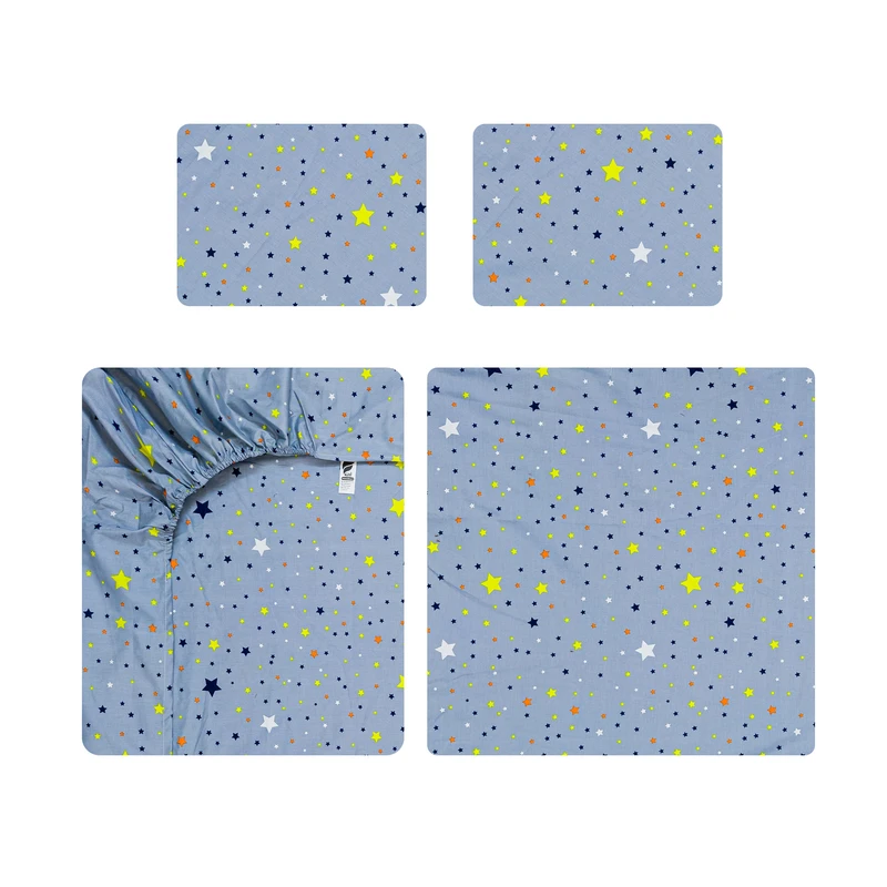 سرویس روتختی 2 نفر 4 تکه آدنو مدل Stars کد FI64