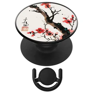پایه نگه دارنده گوشی موبایل پاپ سوکت آکام مدل APSC02029 به همراه پاپ کلیپ