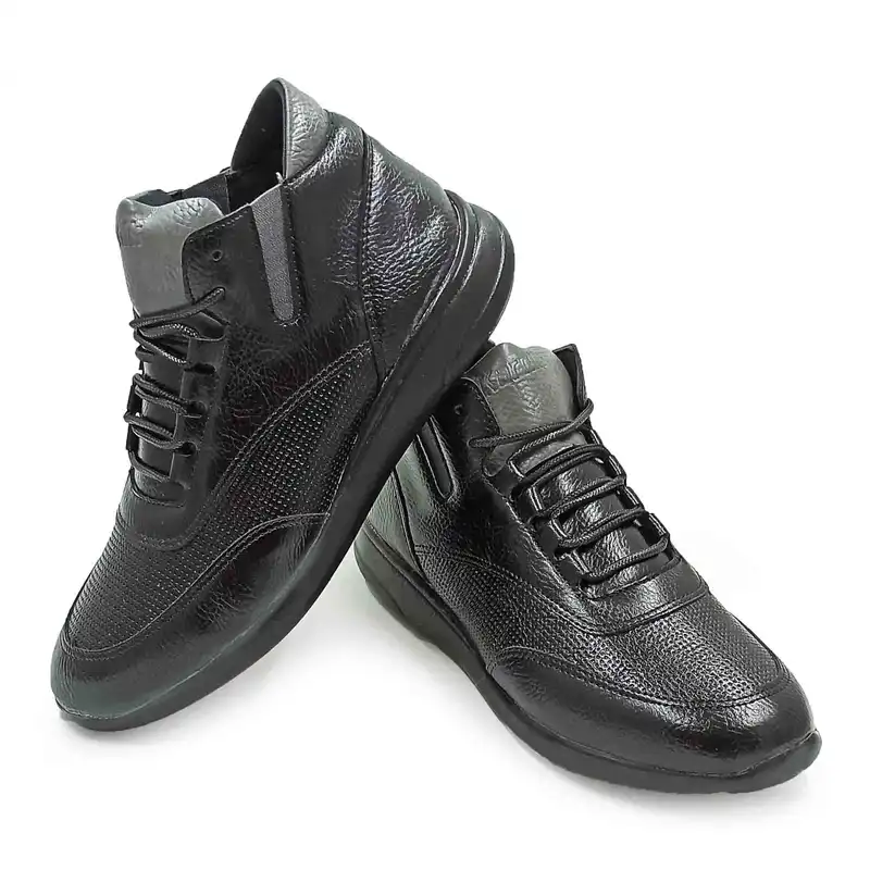 نیم بوت زنانه مدل لیان رنگ مشکی