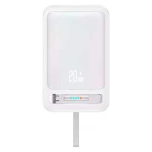 پاوربانک یوسمز طرح مگ سیف مدل US-CD219-22.5W ظرفیت 10000 میلی آمپر ساعت